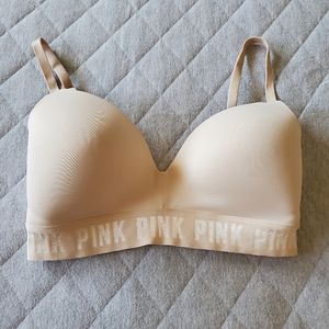 VS PINK Wireless Bra 32DD